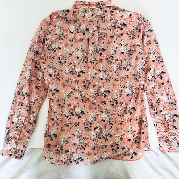 Todd Snyder long sleeve button down light weight floral print size small - Picture 2 of 5